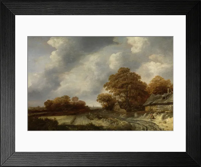 Framed Print : Landscape, mid-17th century. Creator: Cornelis Gerritsz. Decker Framed Print : Landscape, mid-17th century. Creator: Cornelis Gerritsz. Decker