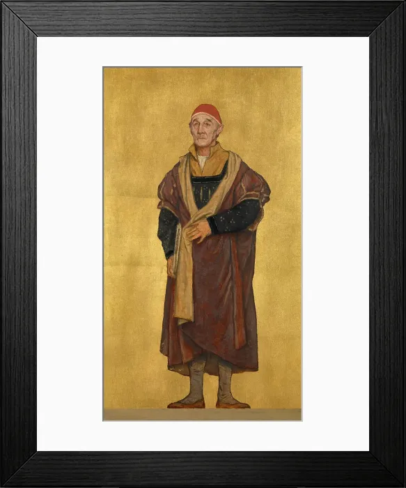 Framed Print : The Painter Gerard David, 1889. Creator: Albrecht De Vriendt Framed Print : The Painter Gerard David, 1889. Creator: Albrecht De Vriendt