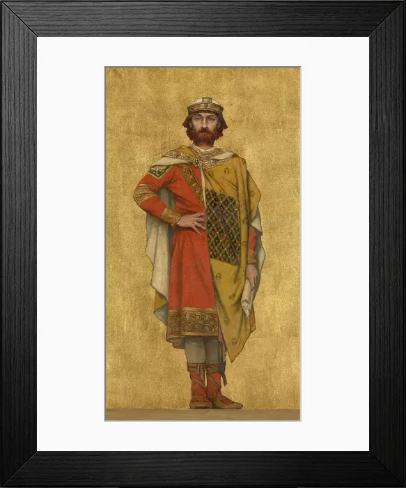 Framed Print : Willem van Saeftinghe, 1889. Creator: Albrecht De Vriendt Framed Print : Willem van Saeftinghe, 1889. Creator: Albrecht De Vriendt
