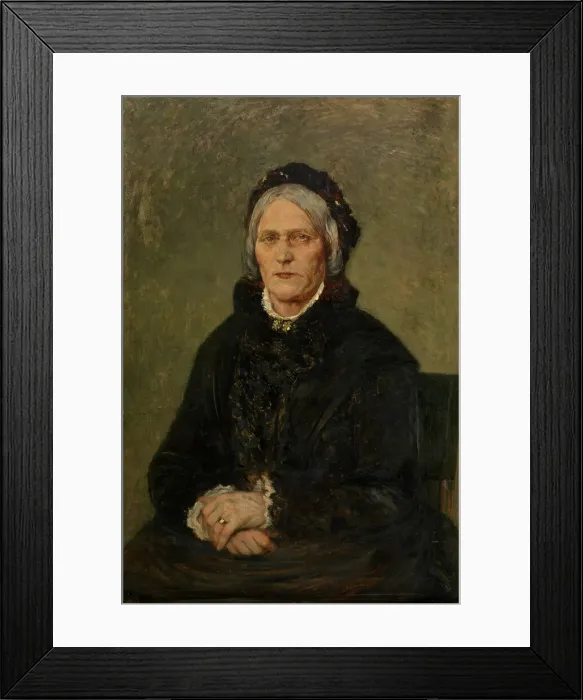 Framed Print : Madame Van Camp, the Artist's Mother, mid-late 19th century. Creator: Camille Van Camp Framed Print : Madame Van Camp, the Artist's Mother, mid-late 19th century. Creator: Camille Van Camp