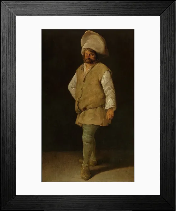 Framed Print : A Porter, early 17th century. Creator: Adriaen Brouwer