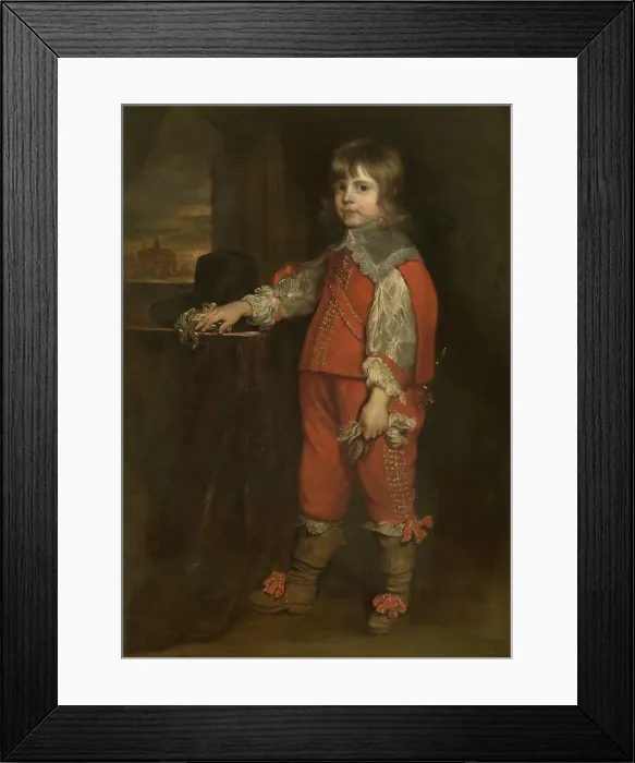 Framed Print : Possible portrait of Charles II, when Prince of Wales, mid-17th century. Creator: Adriaen Hanneman Framed Print : Possible portrait of Charles II, when Prince of Wales, mid-17th century. Creator: Adriaen Hanneman