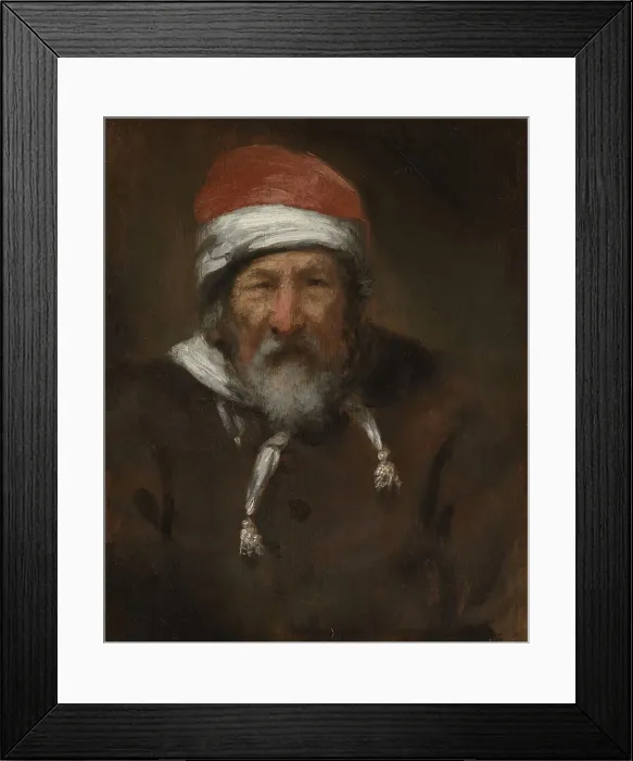 Framed Print : Old Man, c1655-1659. Creator: Abraham Van Dyck Framed Print : Old Man, c1655-1659. Creator: Abraham Van Dyck