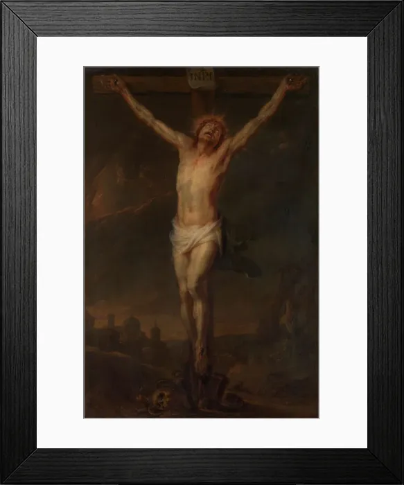 Framed Print : Christ on the Cross. Creator: Abraham Jansz van Diepenbeeck Framed Print : Christ on the Cross. Creator: Abraham Jansz van Diepenbeeck