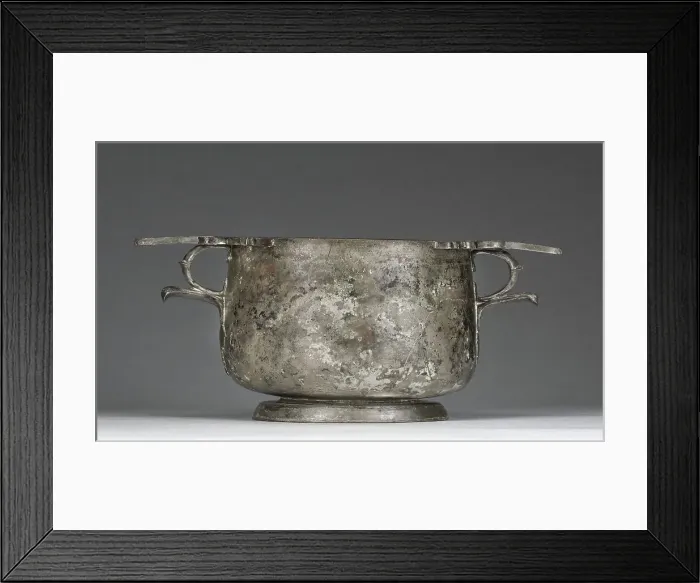 Framed Print : Skyphos, 100-50 BC. Creator: Unknown Framed Print : Skyphos, 100-50 BC. Creator: Unknown