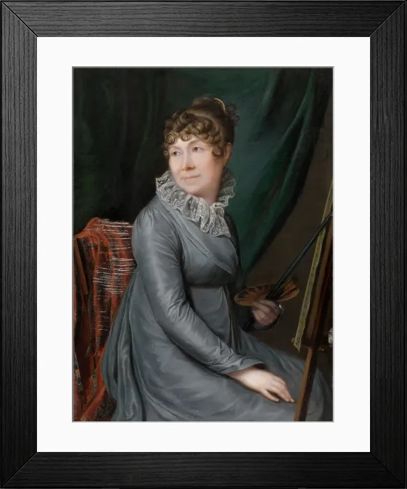Framed Print : Marie Simons, Mother of the Artist, early-mid 19th century. Creator: Alexandre de Latour Framed Print : Marie Simons, Mother of the Artist, early-mid 19th century. Creator: Alexandre de Latour