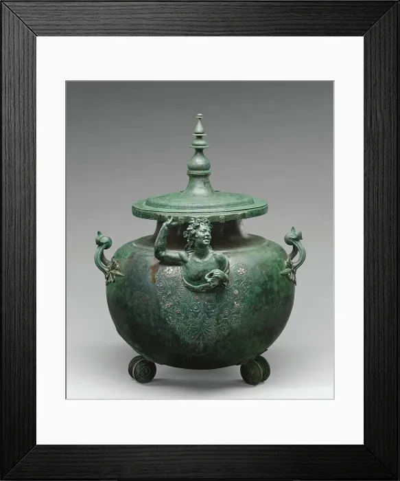 Framed Print : Lebes, 50-1 BC. Creator: Unknown