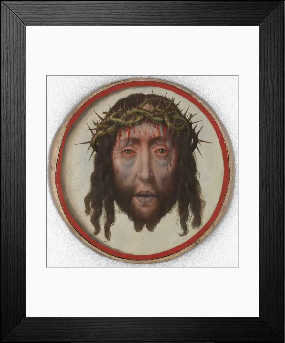 Framed Print : Man of Sorrows, 1500-1525. Creator: Aelbert Bouts Framed Print : Man of Sorrows, 1500-1525. Creator: Aelbert Bouts
