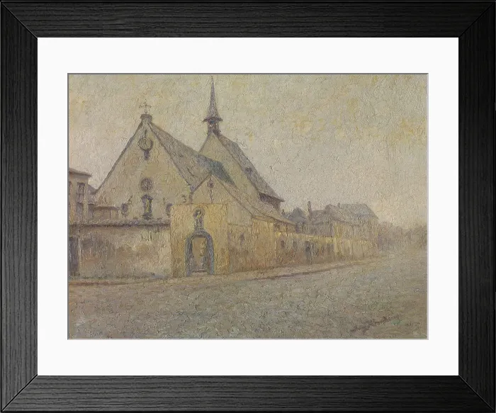Framed Print : The Saint Anthony Church in Antwerp, 1904. Creator: Anna Kernkamp Framed Print : The Saint Anthony Church in Antwerp, 1904. Creator: Anna Kernkamp