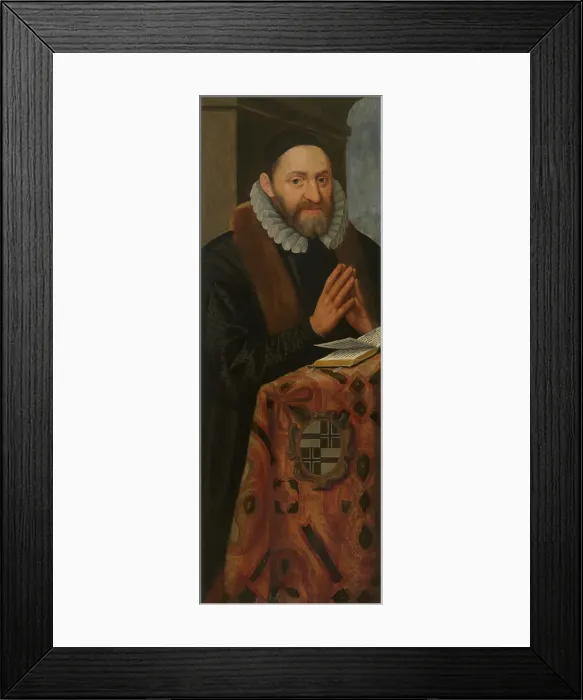 Framed Print : Lodewijk Clarys, late 16th century. Creator: Abraham de Rijcke Framed Print : Lodewijk Clarys, late 16th century. Creator: Abraham de Rijcke