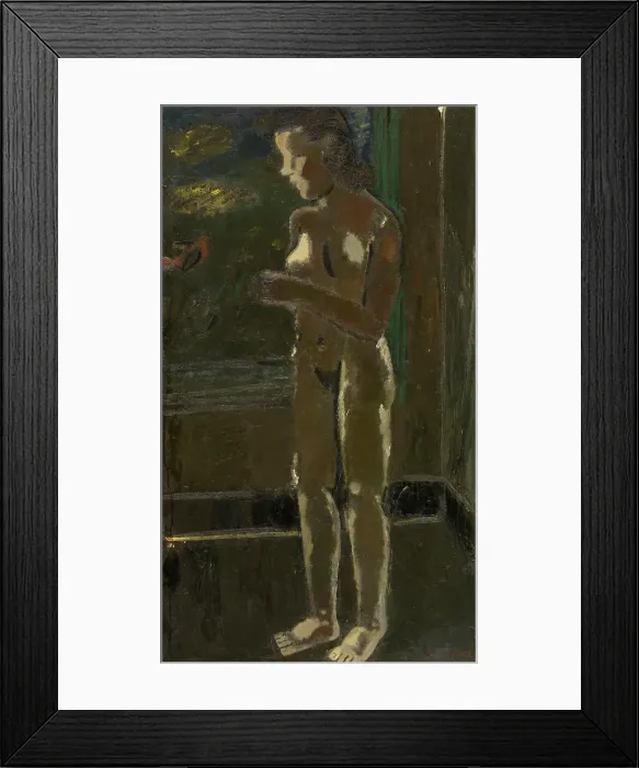 Framed Print : Standing Nude, 1935. Creator: Gustave De Smet Framed Print : Standing Nude, 1935. Creator: Gustave De Smet