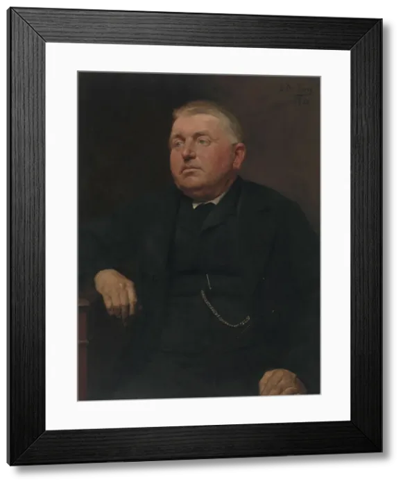 Framed Print : Petrus Josephus Marien, Mayor of Kapellen, 1886. Creator: Edouard De Jans Framed Print : Petrus Josephus Marien, Mayor of Kapellen, 1886. Creator: Edouard De Jans