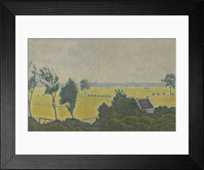 Framed Print : Landscape in Seneffe, (1890?). Creator: Alfred William Finch Framed Print : Landscape in Seneffe, (1890?). Creator: Alfred William Finch