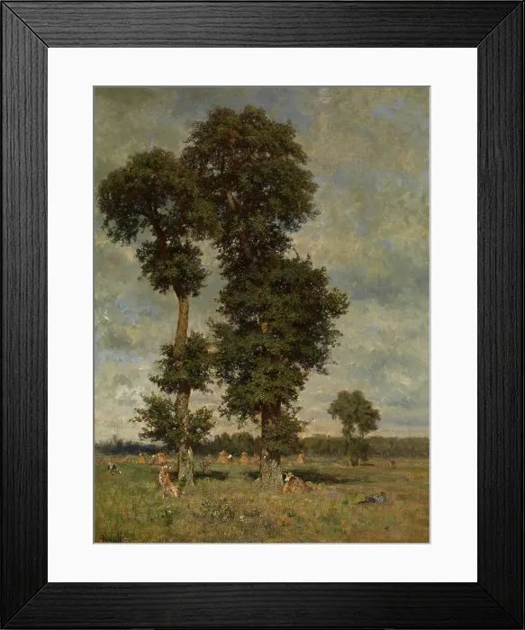 Framed Print : Landscape, mid-late 19th century. Creator: Alfred De Knyff Framed Print : Landscape, mid-late 19th century. Creator: Alfred De Knyff