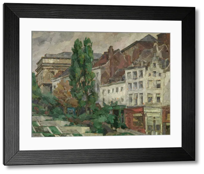 Framed Print : The Hofberg at Brussels, 1921. Creator: Arthur Navez Framed Print : The Hofberg at Brussels, 1921. Creator: Arthur Navez
