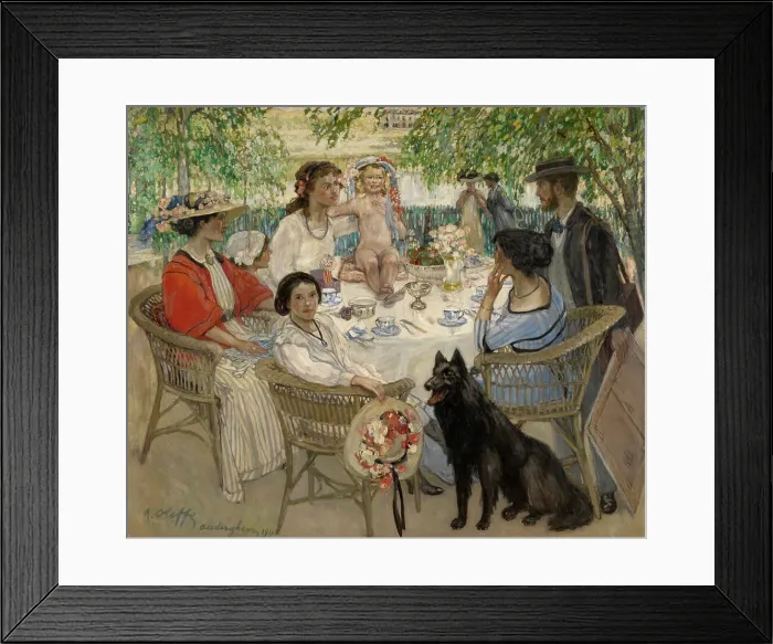 Framed Print : Spring, 1911. Creator: Auguste Oleffe Framed Print : Spring, 1911. Creator: Auguste Oleffe