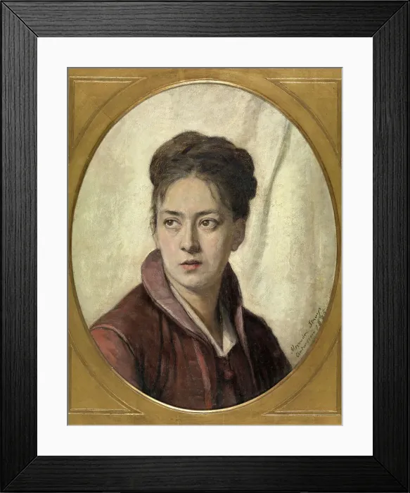 Framed Print : Catharina Beersmans, 1895. Creator: Alexandre Struys Framed Print : Catharina Beersmans, 1895. Creator: Alexandre Struys
