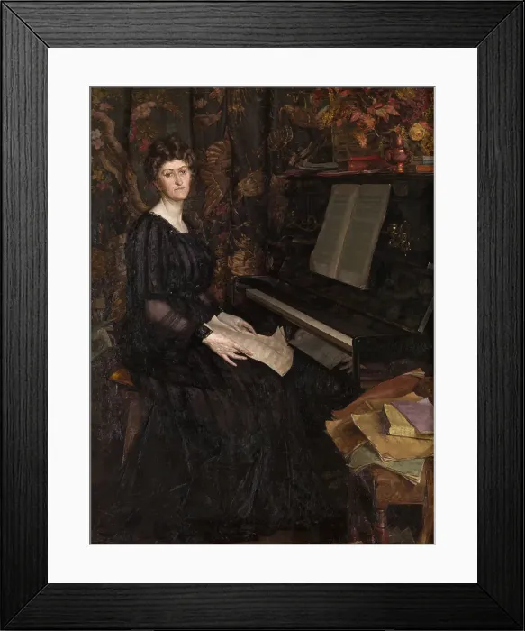 Framed Print : Miss Stevens, c1900s. Creator: Auguste Leveque Framed Print : Miss Stevens, c1900s. Creator: Auguste Leveque