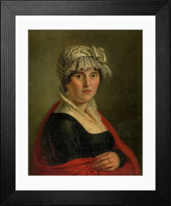 Framed Print : Madame Van Donick, 1810. Creator: Cornelis Groenendael Framed Print : Madame Van Donick, 1810. Creator: Cornelis Groenendael