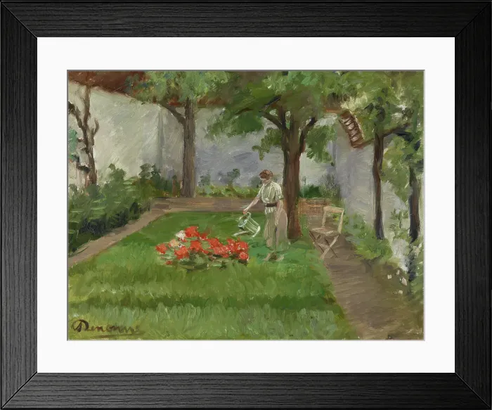 Framed Print : My Garden, early 20th century. Creator: Alex Denonne Framed Print : My Garden, early 20th century. Creator: Alex Denonne
