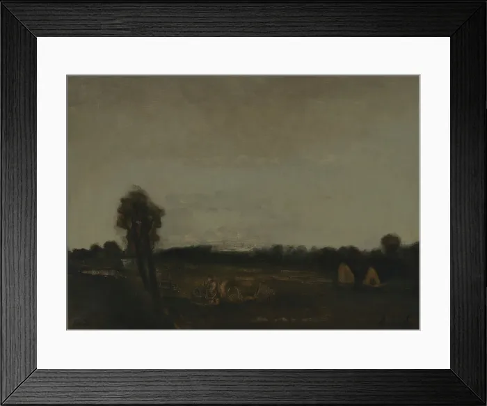 Framed Print : Large Landscape, c1920-1950s. Creator: Constant Permeke Framed Print : Large Landscape, c1920-1950s. Creator: Constant Permeke