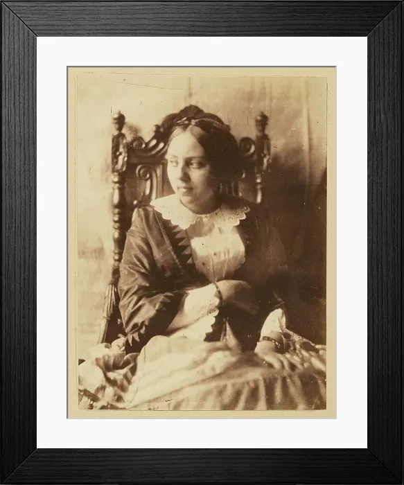 Framed Print : Madame Marie Benoist nee Deveria, about 1850-1855. Creators: Achille Deveria, Theodule Deveria, Octave Benoist Framed Print : Madame Marie Benoist nee Deveria, about 1850-1855. Creators: Achille Deveria, Theodule Deveria, Octave Benoist