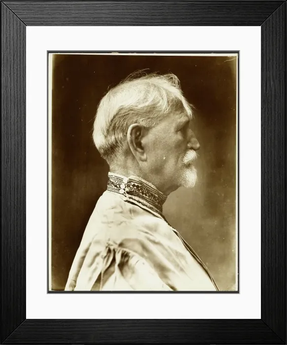 Framed Print : The Last Self-Portrait of Alphonse-Marie Mucha, negative about 1937; print about 1980. Creator: Alphonse Mucha Framed Print : The Last Self-Portrait of Alphonse-Marie Mucha, negative about 1937; print about 1980. Creator: Alphonse Mucha