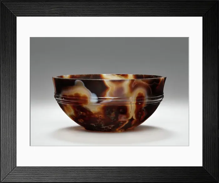 Framed Print : Bowl, 300-100 BC. Creator: Unknown Framed Print : Bowl, 300-100 BC. Creator: Unknown