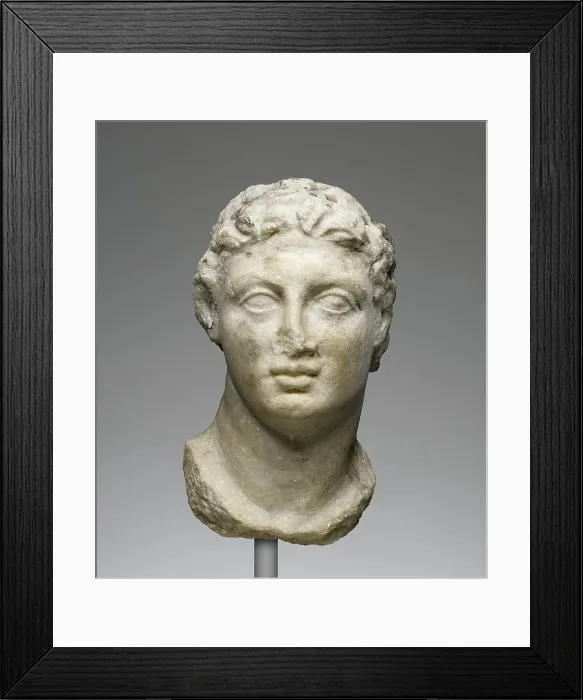 Framed Print : Head of Ptolemy III, 246-222 B.C. Creator: Unknown Framed Print : Head of Ptolemy III, 246-222 B.C. Creator: Unknown