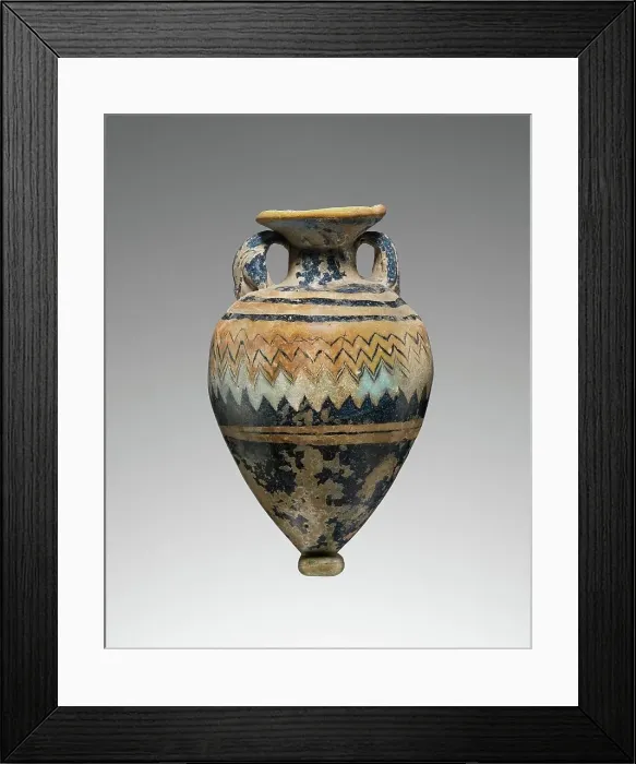Framed Print : Amphoriskos, 6th-4th century BC. Creator: Unknown Framed Print : Amphoriskos, 6th-4th century BC. Creator: Unknown