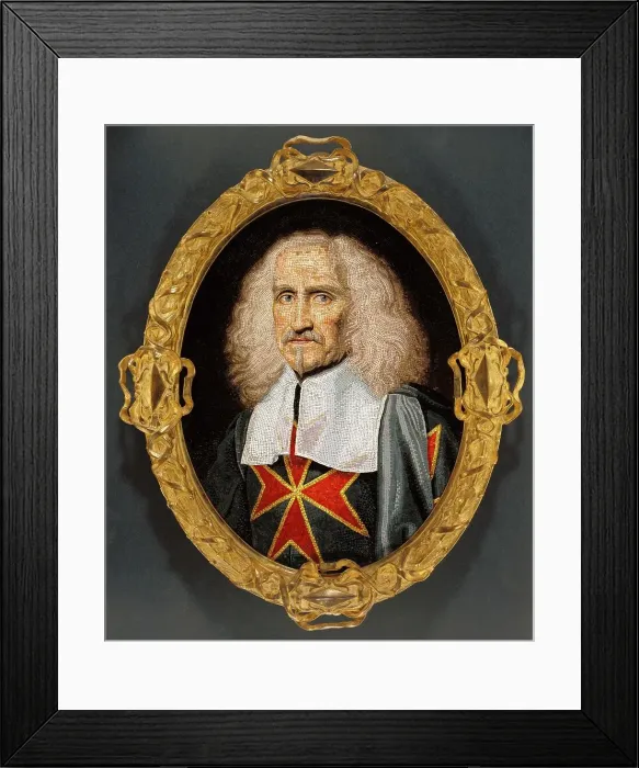 Framed Print : Portrait of Camillo Rospigliosi, about 1630-1640. Creator: Giovanni Battista Calandra Framed Print : Portrait of Camillo Rospigliosi, about 1630-1640. Creator: Giovanni Battista Calandra