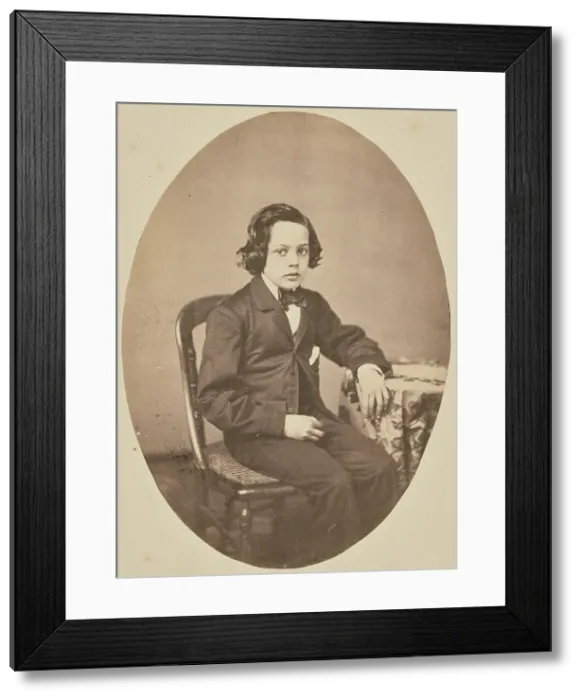 Framed Print : Lia or Thatcher Luequer, about 1840-1860. Creator: Meade Brothers Framed Print : Lia or Thatcher Luequer, about 1840-1860. Creator: Meade Brothers