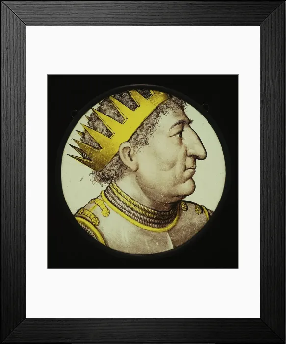 Framed Print : An Emperor or a King, about 1550. Creator: Unknown Framed Print : An Emperor or a King, about 1550. Creator: Unknown