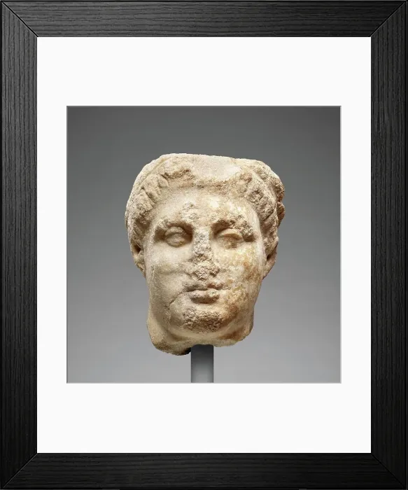 Framed Print : Head of Ptolemy IV?, 246-222 B.C. Creator: Unknown Framed Print : Head of Ptolemy IV?, 246-222 B.C. Creator: Unknown