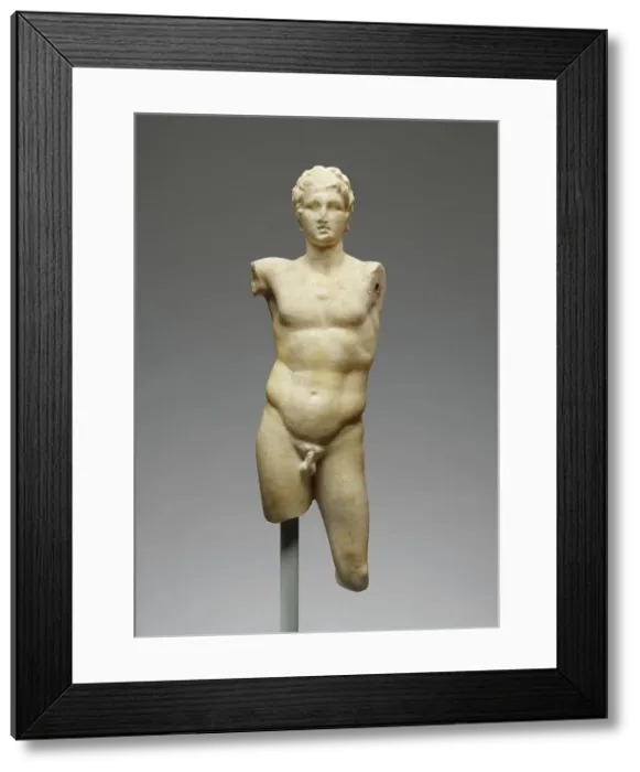 Framed Print : Statuette of Alexander the Great, 2nd century B.C. Creator: Unknown
