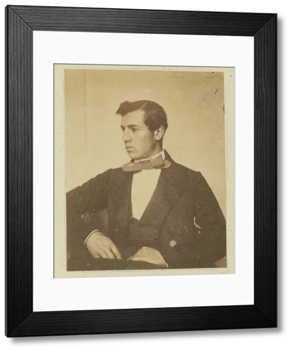 Framed Print : Paul Deveria, about 1850-1855. Creators: Achille Deveria, Theodule Deveria Framed Print : Paul Deveria, about 1850-1855. Creators: Achille Deveria, Theodule Deveria