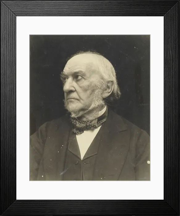 Framed Print : William Ewart Gladstone, 1890. Creator: Eveleen WH Myers Framed Print : William Ewart Gladstone, 1890. Creator: Eveleen WH Myers