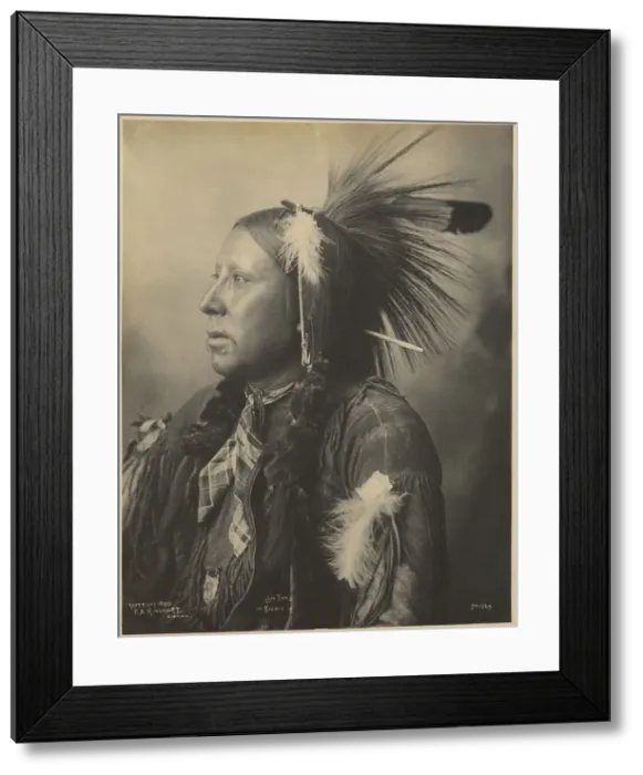 Framed Print : Six Toes, Kiowa, 1899. Creators: Adolph F. Muhr, Frank A. Rinehart Framed Print : Six Toes, Kiowa, 1899. Creators: Adolph F. Muhr, Frank A. Rinehart