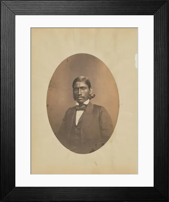 Framed Print : Portrait of a Gentleman in Baltimore, about 1859. Creator: Brendann Brothers Framed Print : Portrait of a Gentleman in Baltimore, about 1859. Creator: Brendann Brothers
