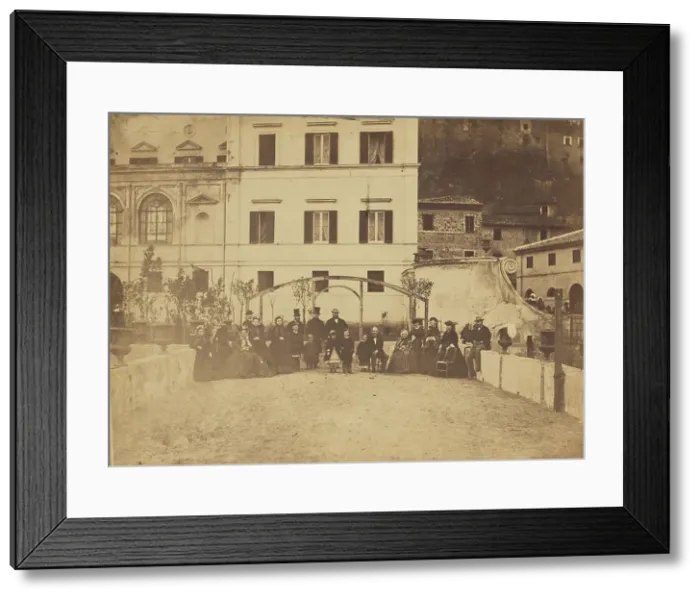 Framed Print : Ceccano, 1858-1865. Creator: Altobelli & Molins Framed Print : Ceccano, 1858-1865. Creator: Altobelli & Molins
