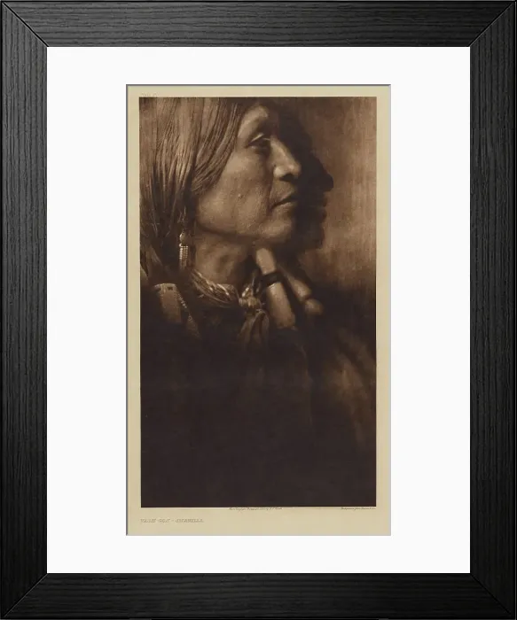 Framed Print : Vash Gon-Jicarilla, 1904. Creator: Edward Sheriff Curtis Framed Print : Vash Gon-Jicarilla, 1904. Creator: Edward Sheriff Curtis