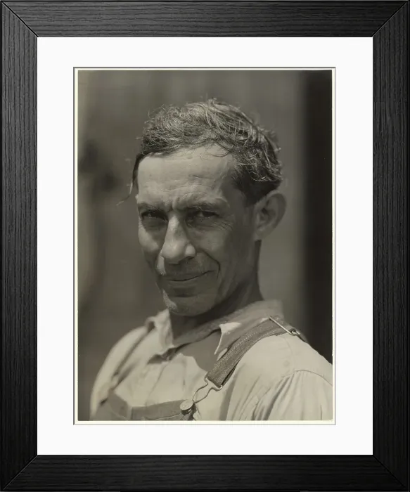 Framed Print : Mulatto Worker on John Henry cotton plantation, Melrose, Louisiana, 1940. Creator: Marion Post Wolcott Framed Print : Mulatto Worker on John Henry cotton plantation, Melrose, Louisiana, 1940. Creator: Marion Post Wolcott