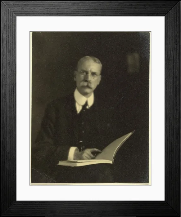 Framed Print : Self-portrait, 1914. Creator: John G Bullock Framed Print : Self-portrait, 1914. Creator: John G Bullock