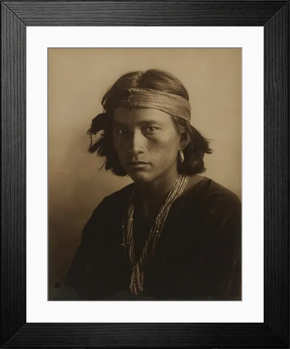 : A Navajo Boy, 1907. Creator: Carl E Moon : A Navajo Boy, 1907. Creator: Carl E Moon