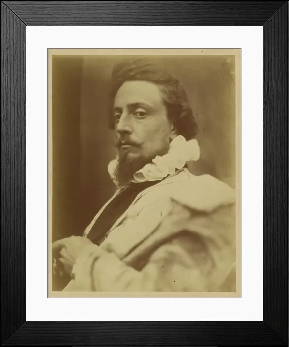 Framed Print : John Dawson Watson, about 1863-1864. Creator: David Wilkie Wynfield Framed Print : John Dawson Watson, about 1863-1864. Creator: David Wilkie Wynfield
