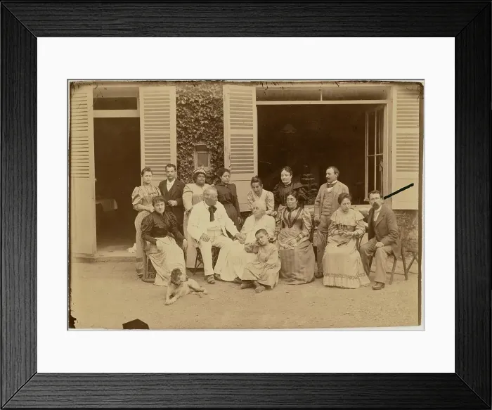 Framed Print : Hermitage de Senart, about 1890. Creator: Unknown Framed Print : Hermitage de Senart, about 1890. Creator: Unknown