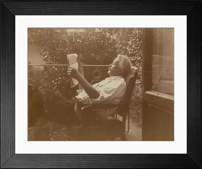 Framed Print : Felix Nadar in Florence, 1883. Creator: Unknown Framed Print : Felix Nadar in Florence, 1883. Creator: Unknown