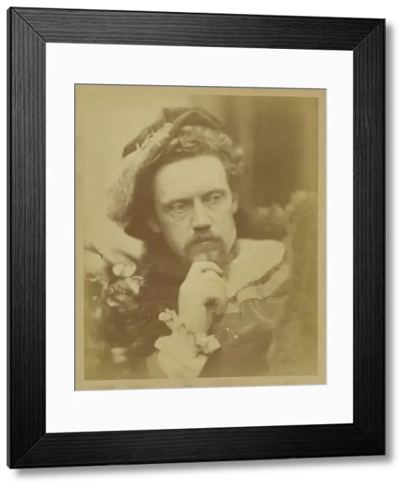 Framed Print : Henry Stacy Marks, about 1860-1869. Creator: David Wilkie Wynfield Framed Print : Henry Stacy Marks, about 1860-1869. Creator: David Wilkie Wynfield