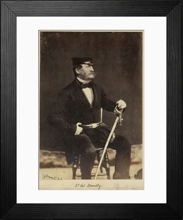 Framed Print : Colonel Donelly, about 1858. Creator: Unknown Framed Print : Colonel Donelly, about 1858. Creator: Unknown
