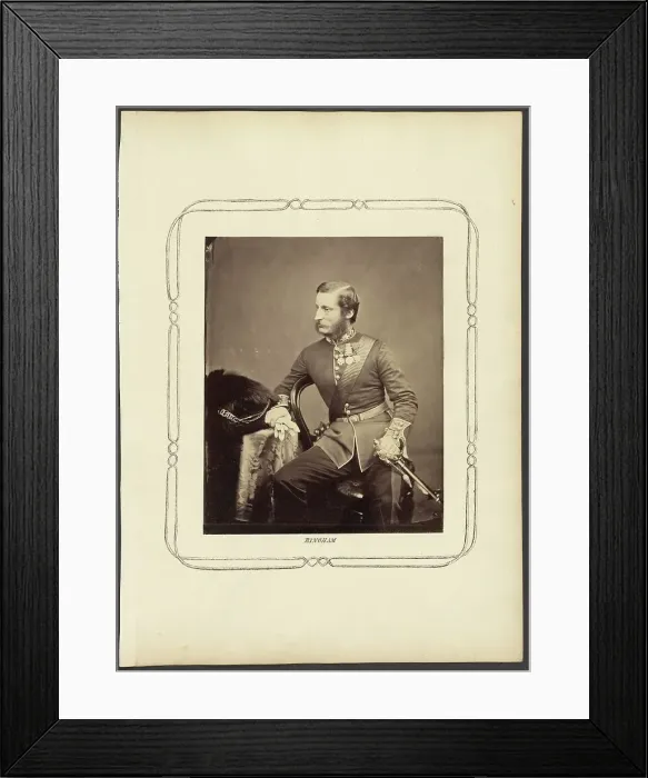 Framed Print : Bingham, Scots Guards, about 1855-1865. Creator: Unknown Framed Print : Bingham, Scots Guards, about 1855-1865. Creator: Unknown